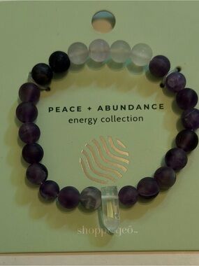 NEW Peace & abundance collection bracelet